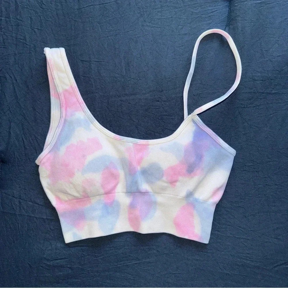 Bo + Tee Evolve Seamless
Asymmetric Crop Top Tie Dye XS - Picture 3 of 6